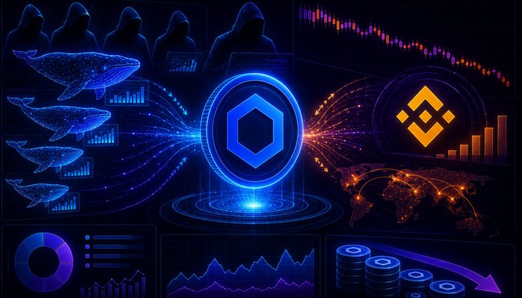 Chainlink Whale Moves 800K LINK From Coinbase To Custody